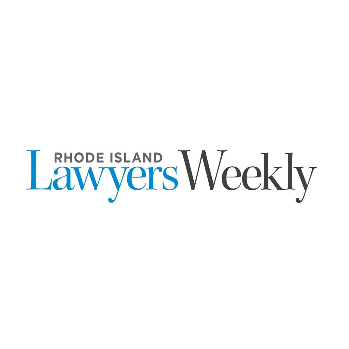 Rhode Island Lawyers Weekly Logo