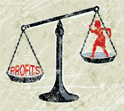 profits over people