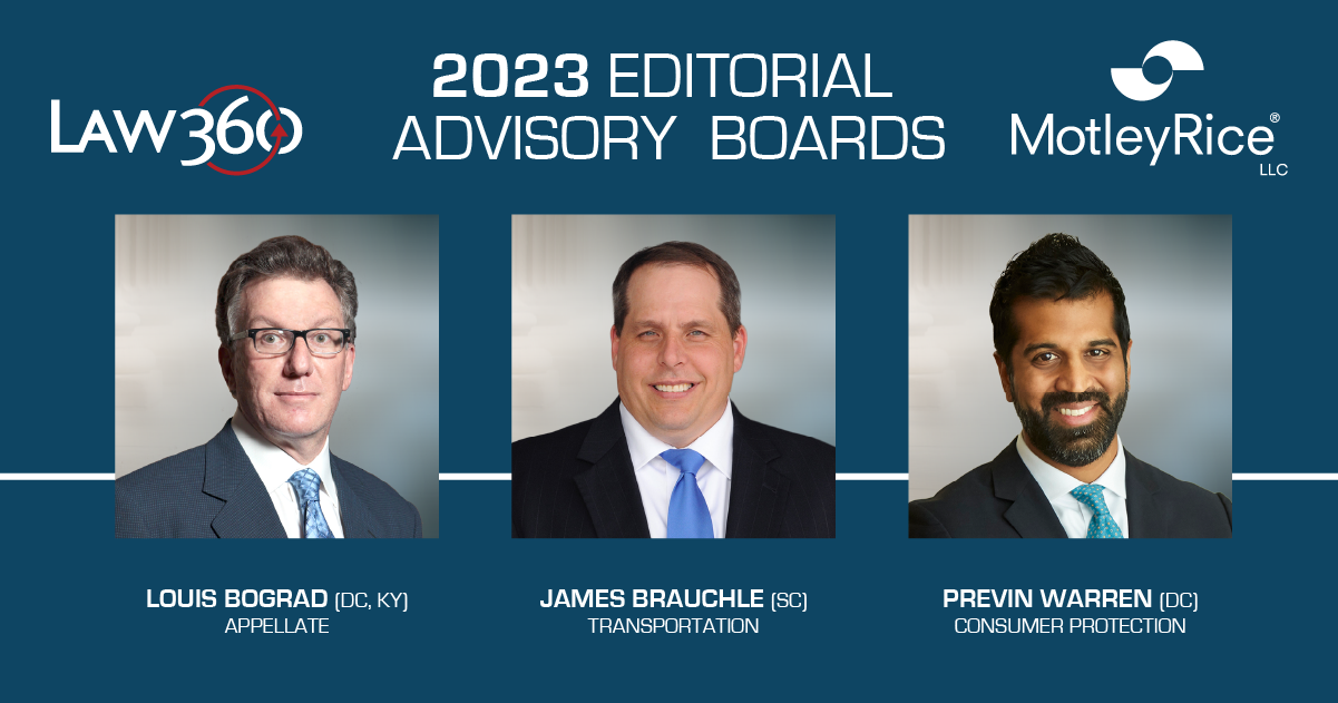Law360 Editorial Advisory Boards 2023 Appointments